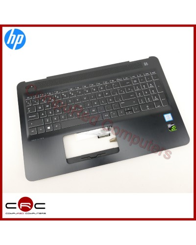 Reposamuñecas & teclado ES HP Pavilion 15-bc Serie