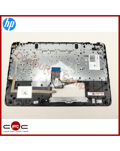 Reposamuñecas & teclado ES HP Pavilion 15-bc Serie