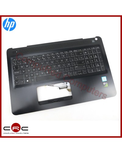Reposamuñecas & teclado ES HP Pavilion 15-bc Serie