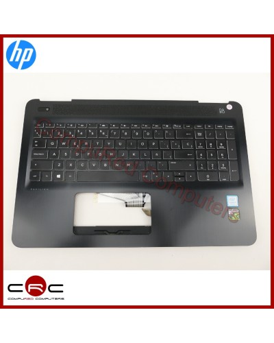 Reposamuñecas & teclado ES HP Pavilion 15-bc Serie