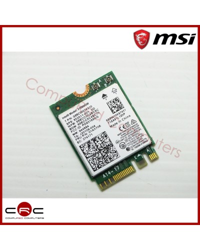 WiFi Board Bluetooth MSI GF62 GP72 (MS-1799) GV62 PE60 PE62 (MS-16J9)