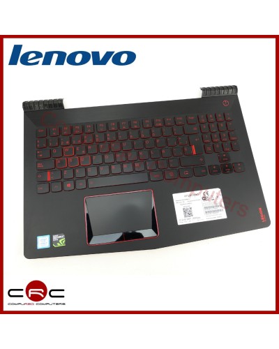 Reposamuñecas & teclado ES Lenovo Legion Y510-15IKBN Y520-15IKBN