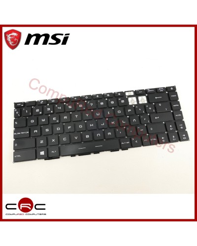 Keys for Keyboard spanish MSI GE66 GP66