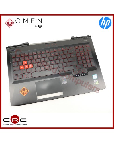 Oberes Gehäuse mmit Tastatur ES HP Omen 15-ce Series 15-ce017ns